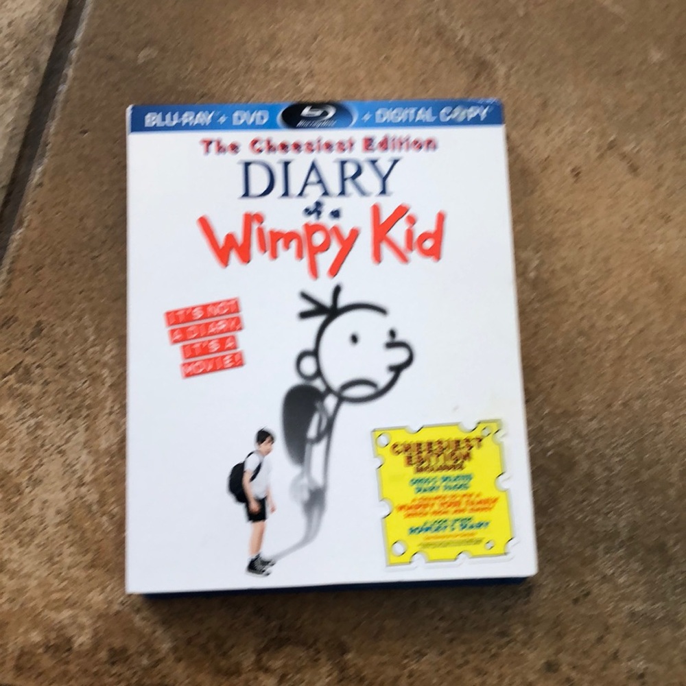 Diary of a wimpy kid blu-ray dvd set